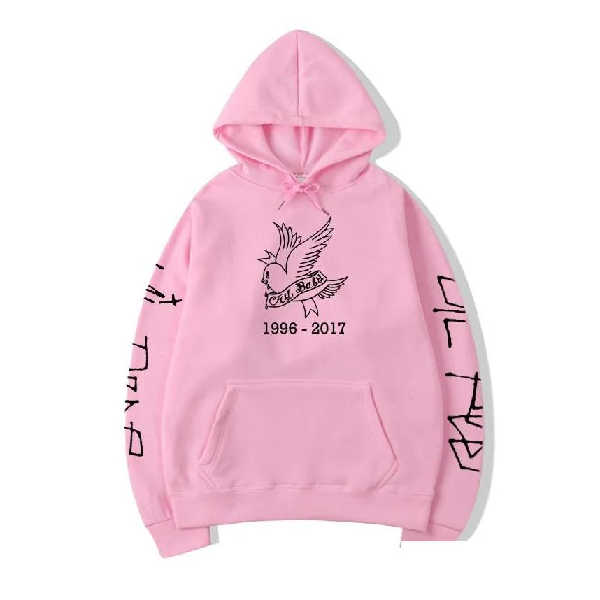 Women`S Hoodies & Sweatshirts Cry Baby Lil Peep Hoodies Women Casual Plover Harajuku Fashion Lil-Peep Sweatshirt Hip Hop Men Homme R. Dh81H