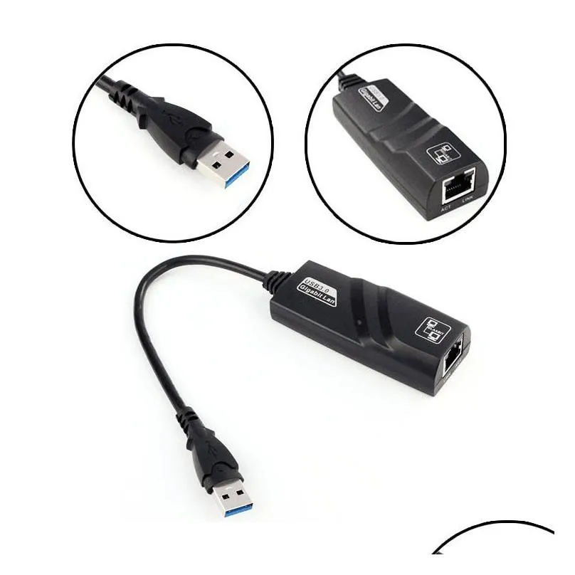 network connectors usb 3.0 usb-c type-c to rj45 100/1000 gigabit lan ethernet lan network adapter 100/1000mbps for /win pc 243s with box