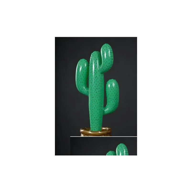 Party Decoration Inflatable Cactus Wild West Mexican Hawaiian Fancy Dress Party Decoration Tropical Plants Hen Stag Beach Wedding Deco Dhom8