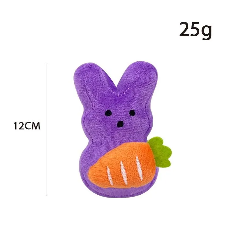 rabbit plush peeps cute bunny carrot doll toy stuffed animal keychain kawaii easters toys room sofa desktop decoration stuffed animal toys kids