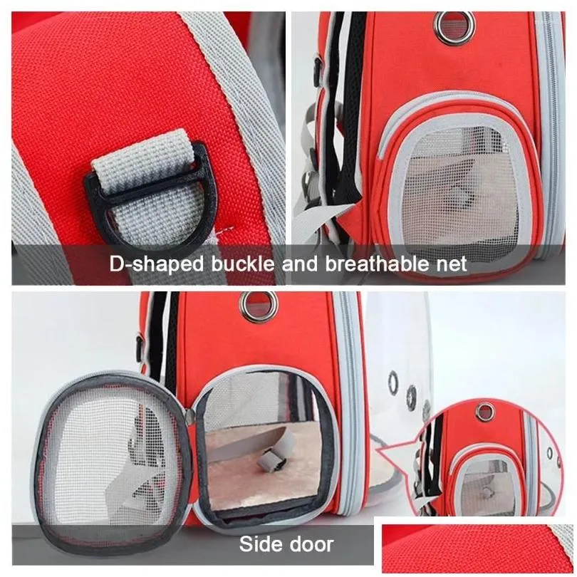 cat carriers carrier bags breathable pet small dog backpack travel space cage transport bag carrying for