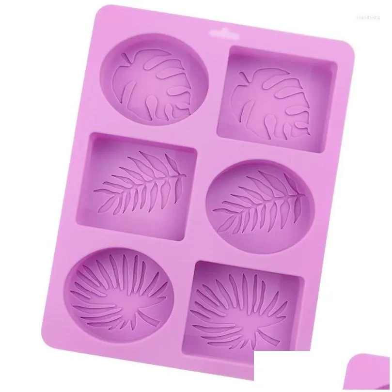 Craft Tools Round And Square Sile Soap Mod Is Used To Make Table Mold For 3D Molds Soaps Bath Bomb Making Kit Drop Delivery Dhukr