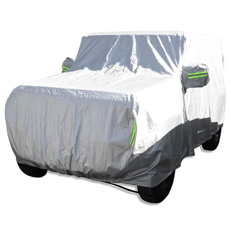 Car Covers Ers Car Outdoor Rainproof Dustproof Sun Uv Protection Er For Suzuki Jimny Exterior Accessorieshkd230628 Drop Delivery Autom Dhh0I