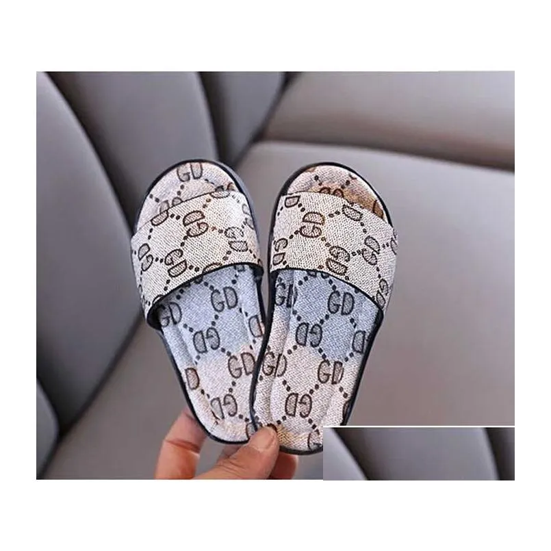 Sandals Fashion Summer Casual Children Sandals Kids Sandal Beach Girls Shoes Toddler Boys Breathable Drop Delivery Baby, Kids Maternit Dh0Si