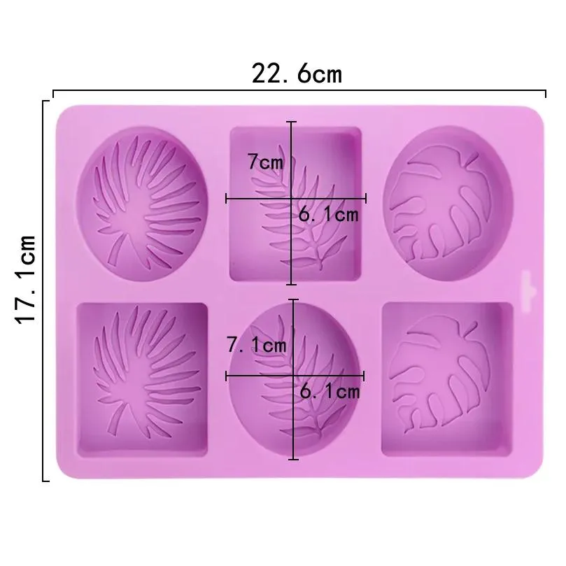 Craft Tools Round And Square Sile Soap Mod Is Used To Make Table Mold For 3D Molds Soaps Bath Bomb Making Kit Drop Delivery Dhukr