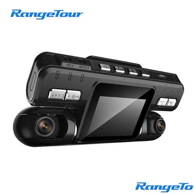 Car Dvrs Range Tour I Car Dvr Dual Lens Driving Video Recorder Outdoor In Both Recording Left P Right Grade Dashcam J220601 Drop Deliv Dhqm5