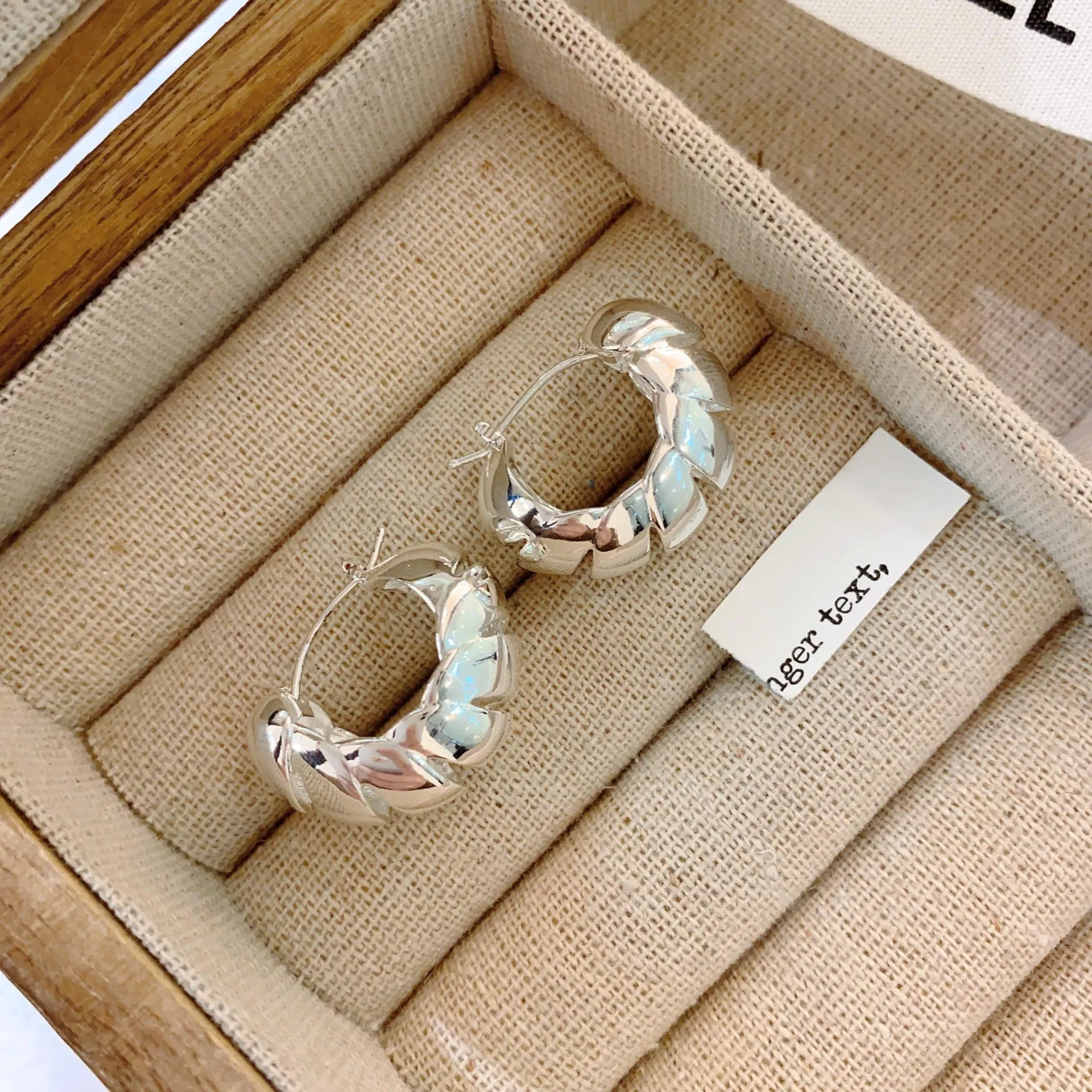 ocean series style conch shape circle earring buckle female design personality fashionable high sense earring