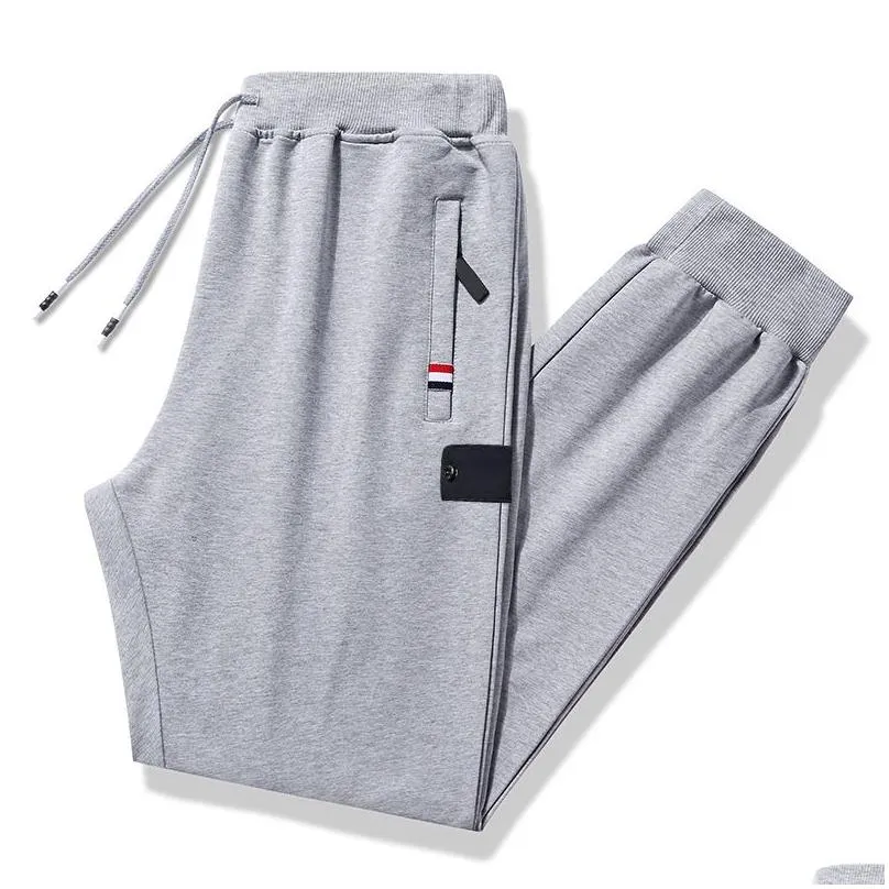 Men`S Pants 2023 Fashion Sweatpants Corset Trousers Mens New Autumn Straight Leg Casual Loose Couple Running Drop Delivery Apparel Me Dhfmx