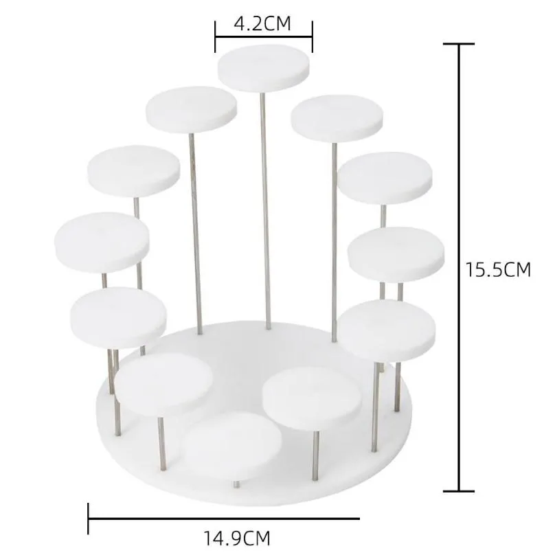 other bakeware round cupcake stand acrylic display for jewelry cake dessert rack party wedding baby shower decoration holder