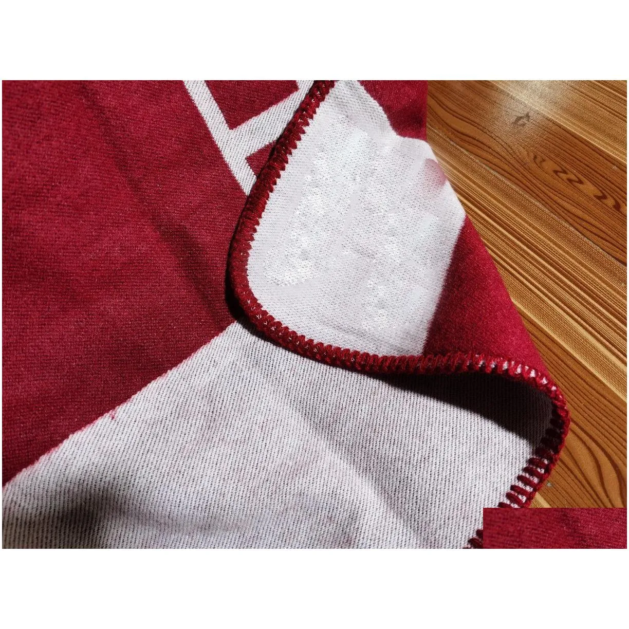 letter blanket soft wool blend scarf shawl portable warm plaid sofa bed fleece towel spring autumn women throw blankets