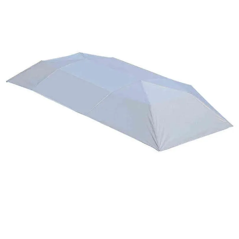 Car Covers Foldable Car Sun Umbrella Waterproof Shade Er Protection Oxford Cloth Uv Resistant Tent Roof Accessories H220425 Drop Deliv Dhdwg