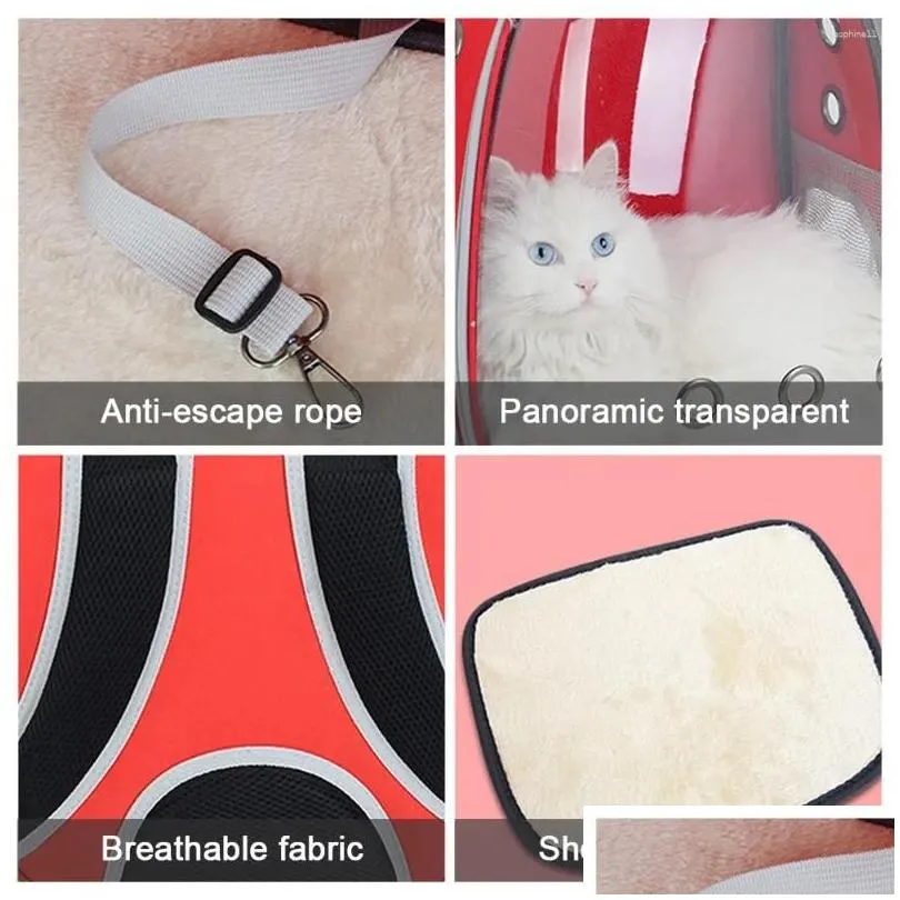 cat carriers carrier bags breathable pet small dog backpack travel space cage transport bag carrying for