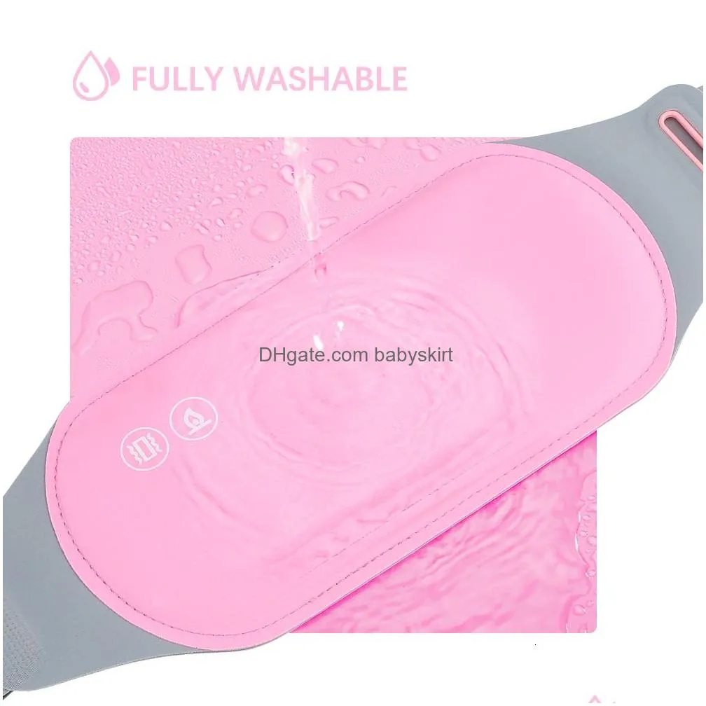 Other Massage Items Other Mas Items Eelctric Period Cramp Masr Vibrator Heating Pad For Menstrual Pain Relief Warm Uterus Belt Waist B Otbeu