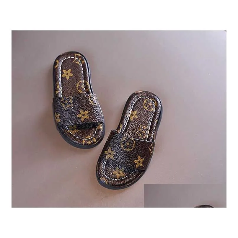 Sandals Fashion Summer Casual Children Sandals Kids Sandal Beach Girls Shoes Toddler Boys Breathable Drop Delivery Baby, Kids Maternit Dh0Si