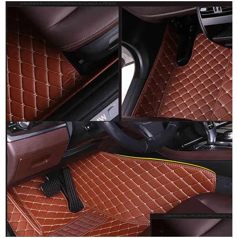 Floor Mats & Carpets Hexinyan Custom Car Floor Mat For Renat All Models Scenic Kadjar Fluence Laguna Koleos Talisman Espace Latitud Ca Dhzhu