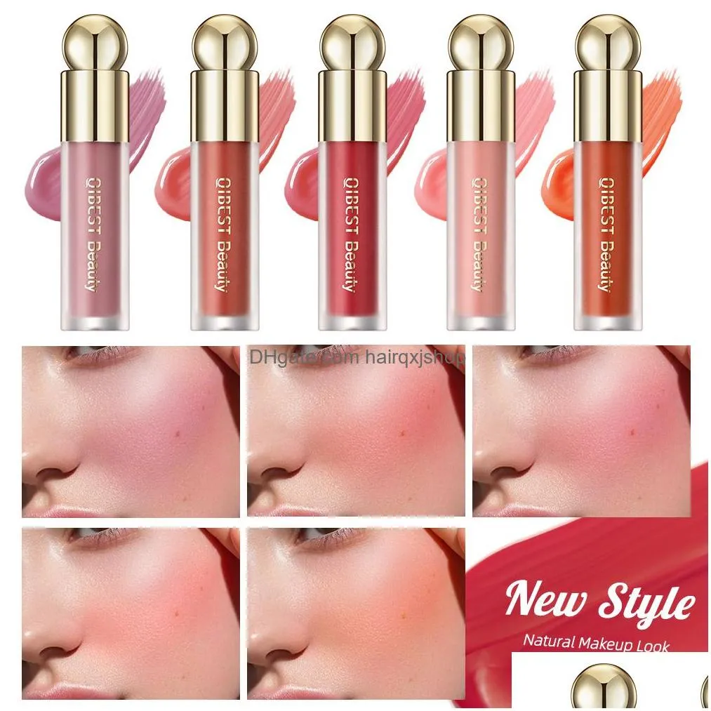Blush Beauty Liquid B Stick Pigment Lasting Natural Contouring For Face Ber Cheek Tint Drop Delivery Health Beauty Makeup Face Dhwjz