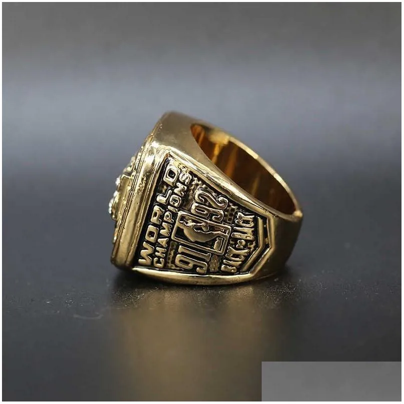 Band Rings 1992  Bls Championship Ring Fans Memorial Drop Delivery Jewelry Ring Dhcs2