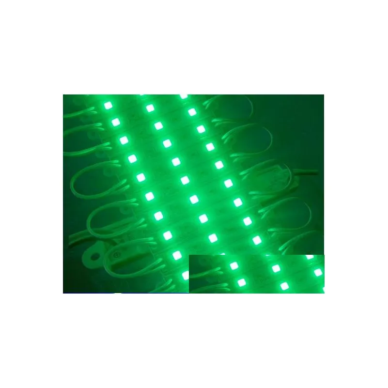high lumen waterproof 12v rgb led pixel modules 3 leds 5050 smd 0.72w led modules 80lm led backlights for channer letters