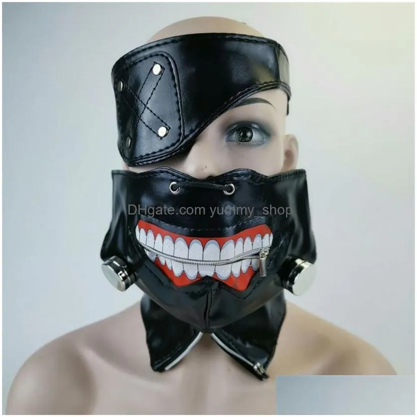 anime tokyo ghoul kaneki ken cosplay costumes mask halloween party masks cosplay 220411280l