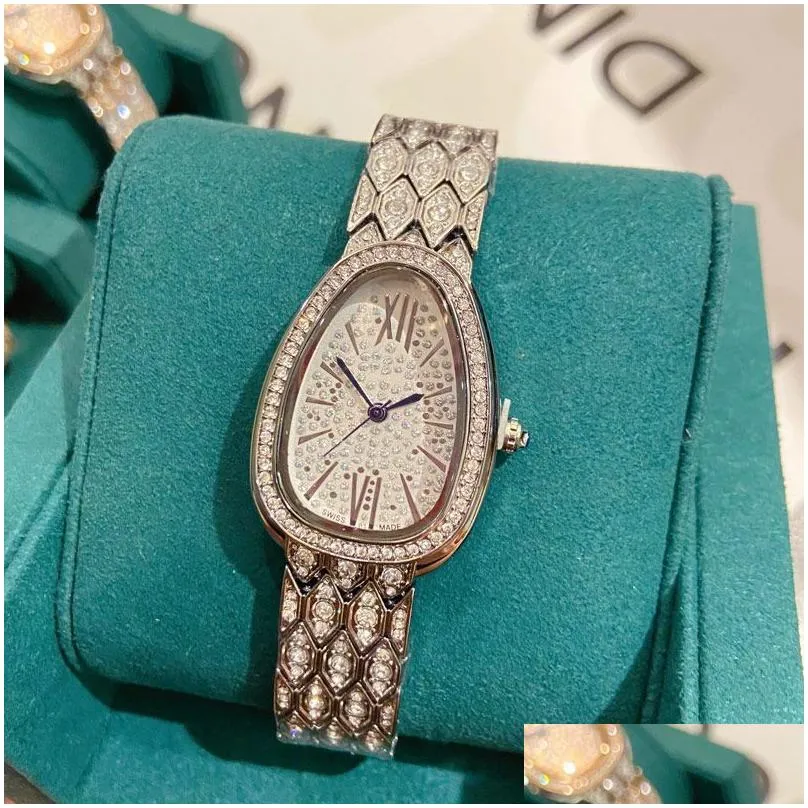 Women`S Watches All Diamond Women Watches Top Esigner Luxury Lady Watch Fashion Wristwatches For Womens Birthday Christmas Valentines Dhkti