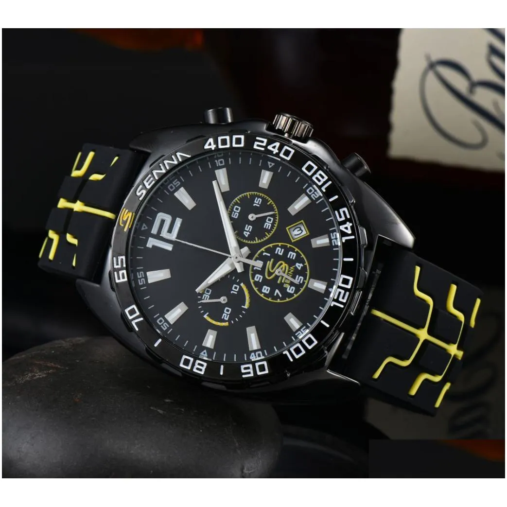 Women`S Watches Aaa High Quality Mens Watches Quartz Movement Pilot Watch All Dial Work Chronometre Wristwatch Leather Strap Stainles Dhl3P