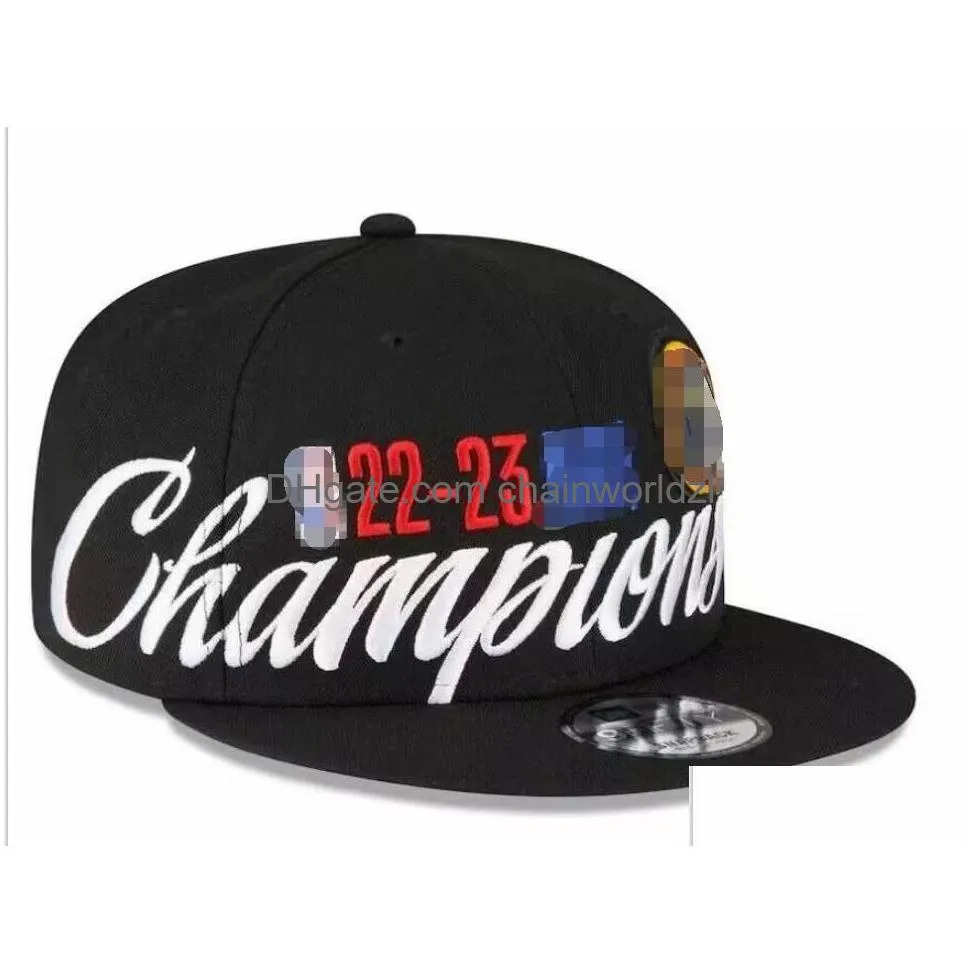 2023 basketball team finals champions snapback hat men gift caps drop 