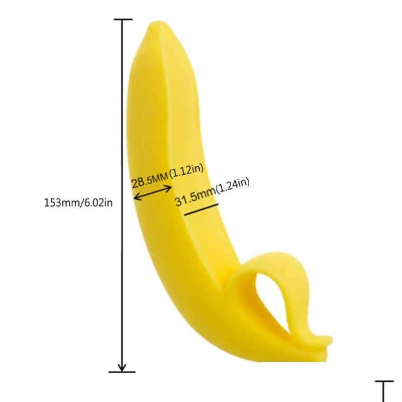 Other Skin Care Tools Nxy Vibrators Disguise Banana Dildo Vibrator For Women Realistic Huge Penis G Spot Stimator Female Masturbation Dhksf