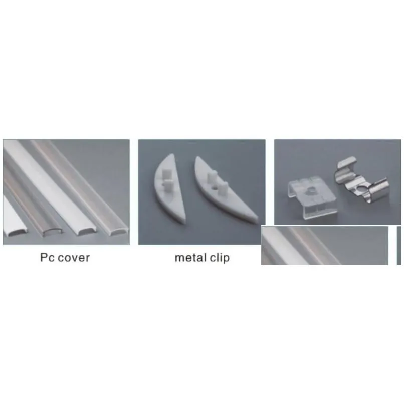 2.5m/pcs selling 24pcs x 2.5m led aluminium profile for led strip with milky/transparent cover of 5630 12mm pcb