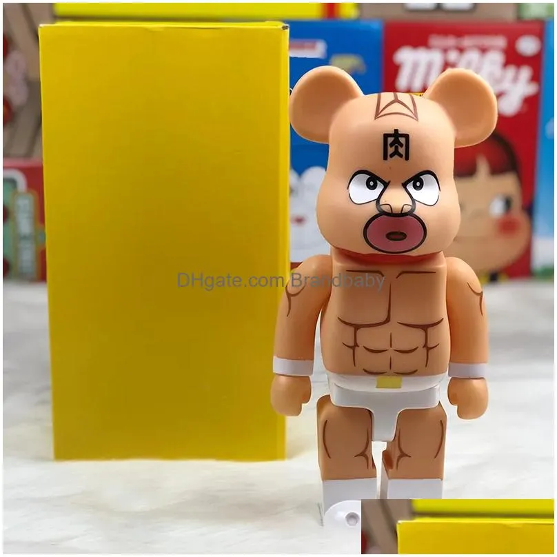 Movie & Games Bearbrick Violent Bear Building Blocks Bn Doll Hand-Made Model Ornaments Tide Play 400% 28Cm Drop Delivery Toys Gifts Ac Dhy6X