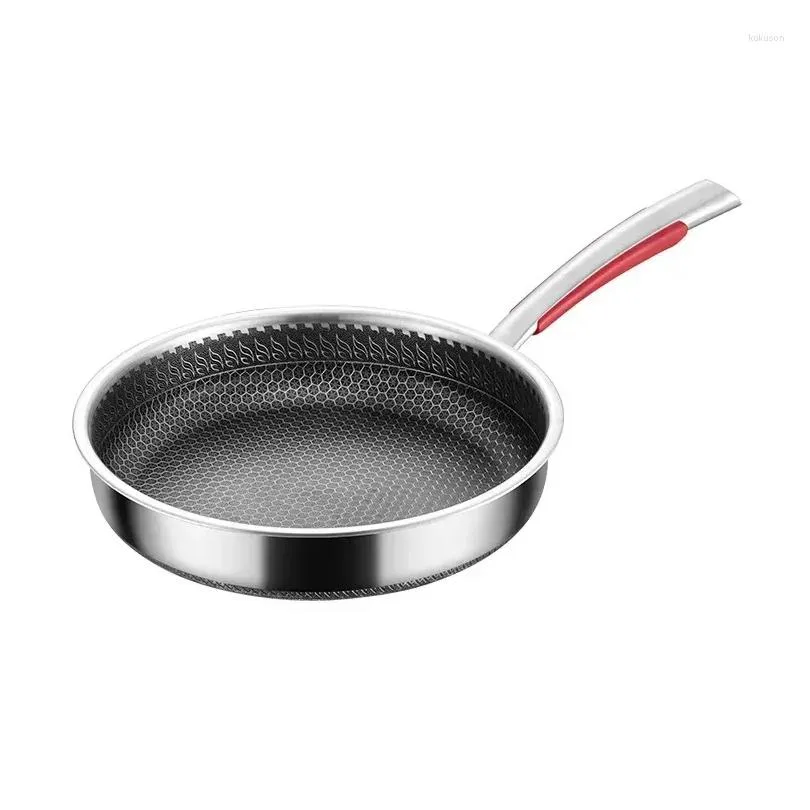 pans pan steel stainless steak multi-functional home wok honeycomb omelet products non-stick pancake 316 frying
