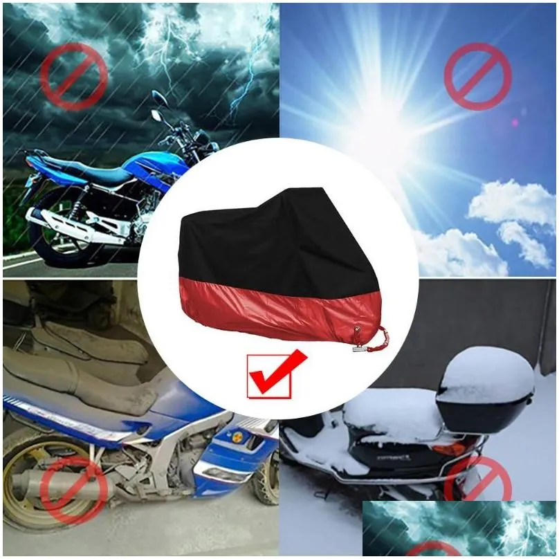 motorcycle raincoat universal motorcycle rain cover for waterproof uv protective outdoor indoor moto scooter motorbike raincover