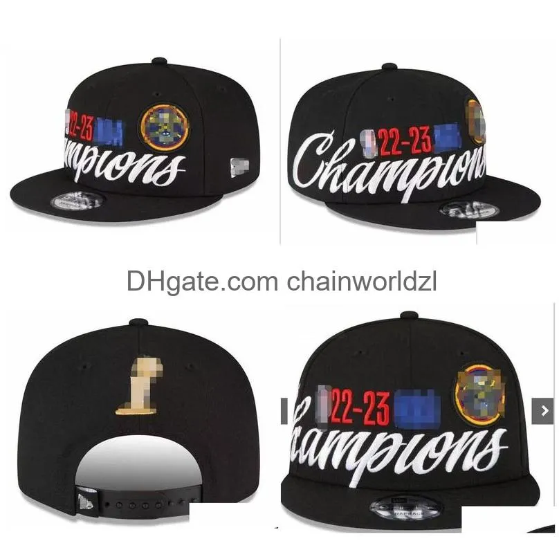 2023 basketball team finals champions snapback hat men gift caps drop 