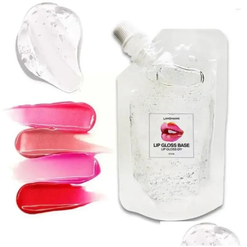 lip gloss 50ml clear base gel glaze material odorless moisturizing versagel lipgloss for diy kit