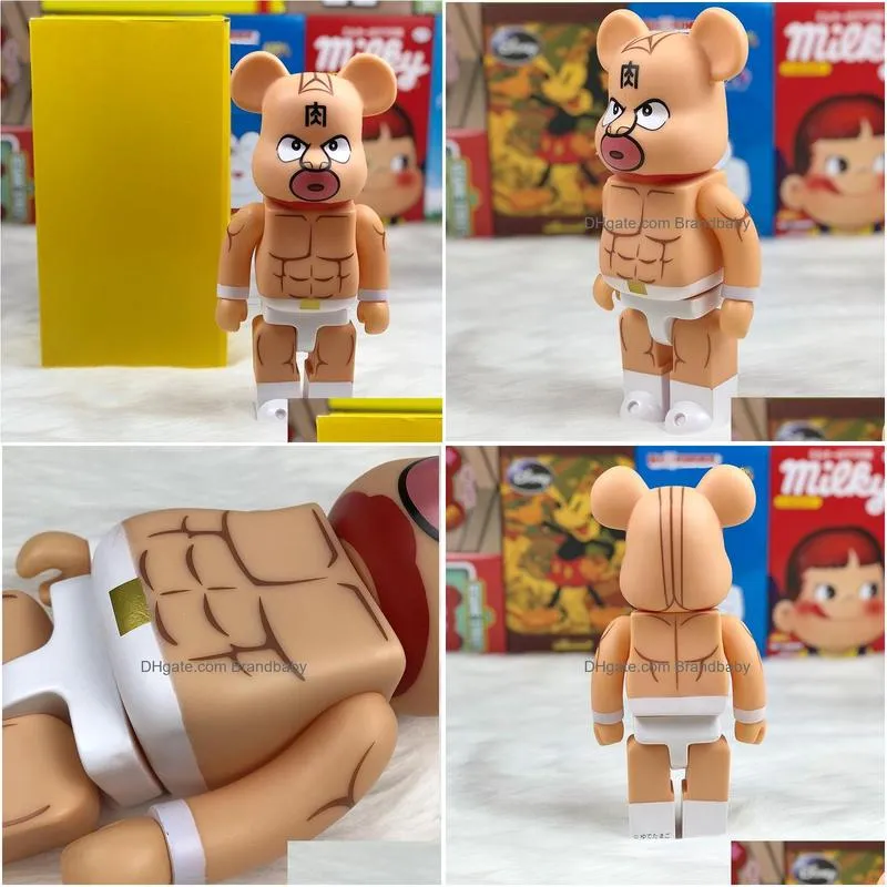 Movie & Games Bearbrick Violent Bear Building Blocks Bn Doll Hand-Made Model Ornaments Tide Play 400% 28Cm Drop Delivery Toys Gifts Ac Dhy6X