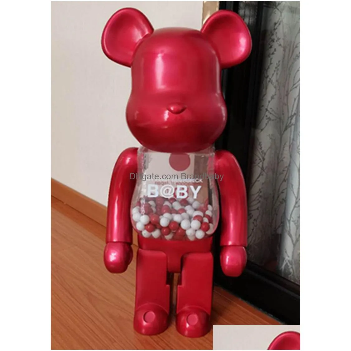 Movie & Games Bearbrick Building Blocks Violent Bear 1000% Van Gogh Cherry Blossom 70Cm Hand-Held Living Room Floor Ornaments Drop Del Dhqwg