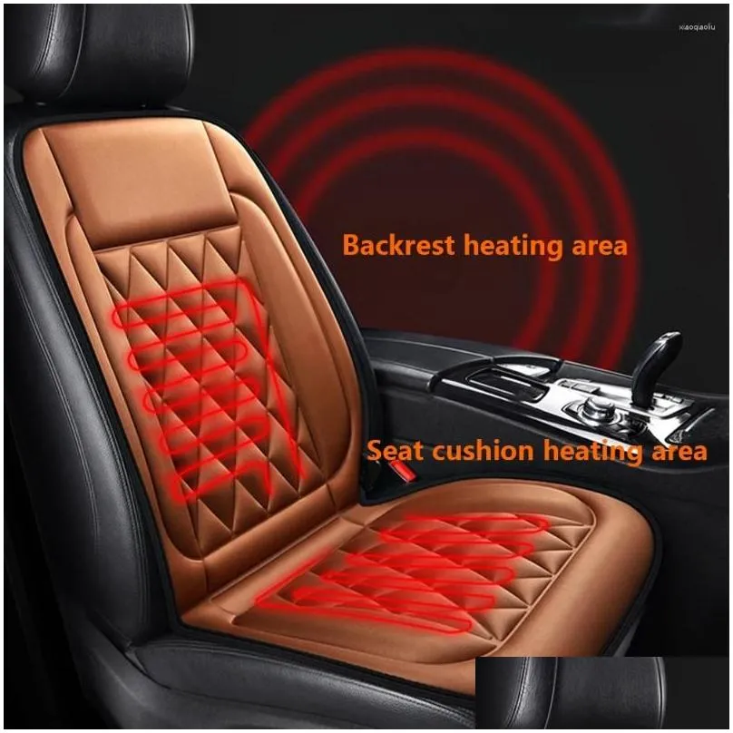 car seat covers 12-24v heated cover 30` fast heater cloth/flannel protector 30w heating
