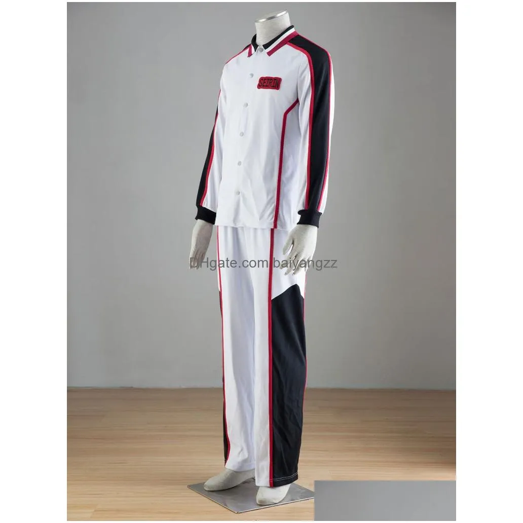 seirin basketball team basketball jersey second generation cosplay costume kurokos basketball sportswear basic long sleeve f205e