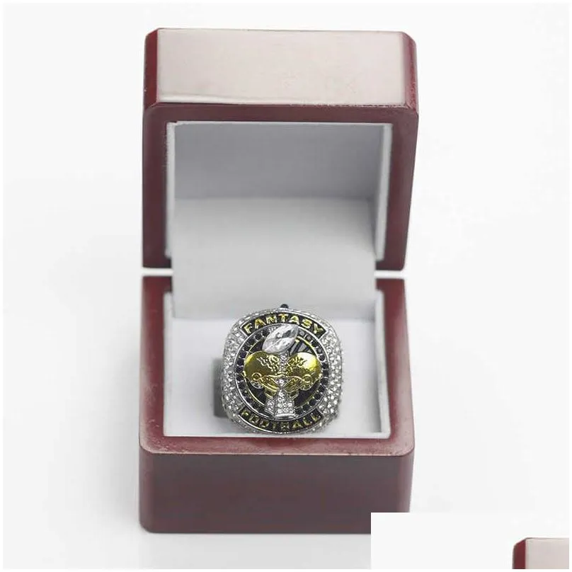 Band Rings New 2023 Ffl Fantasy Football Championship Ring Drop Delivery Jewelry Ring Dhhjj