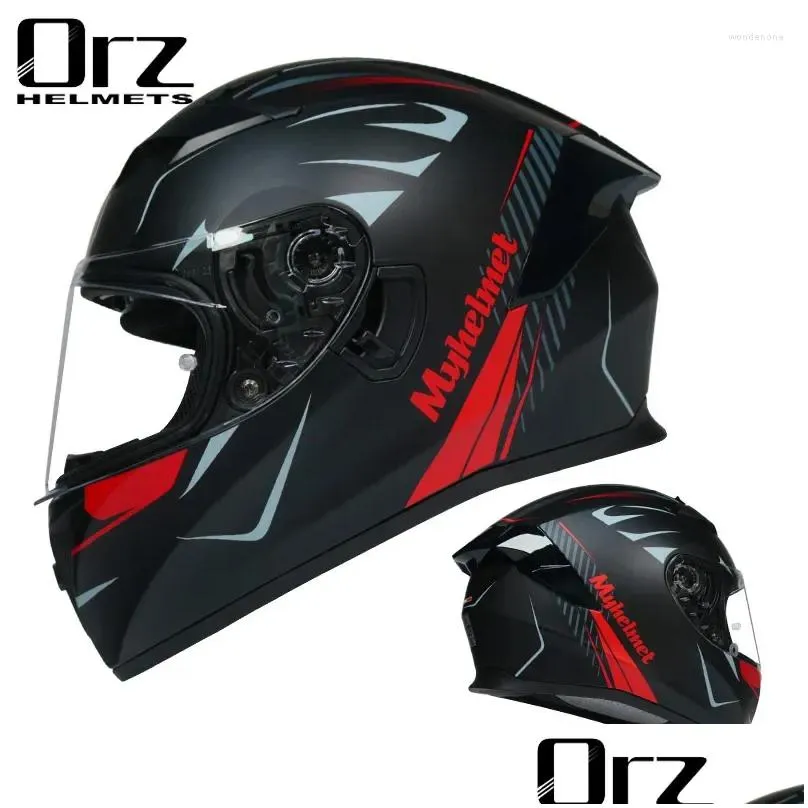 motorcycle helmets orz full face helmet casco moto capacete racing casque downhill dot approved