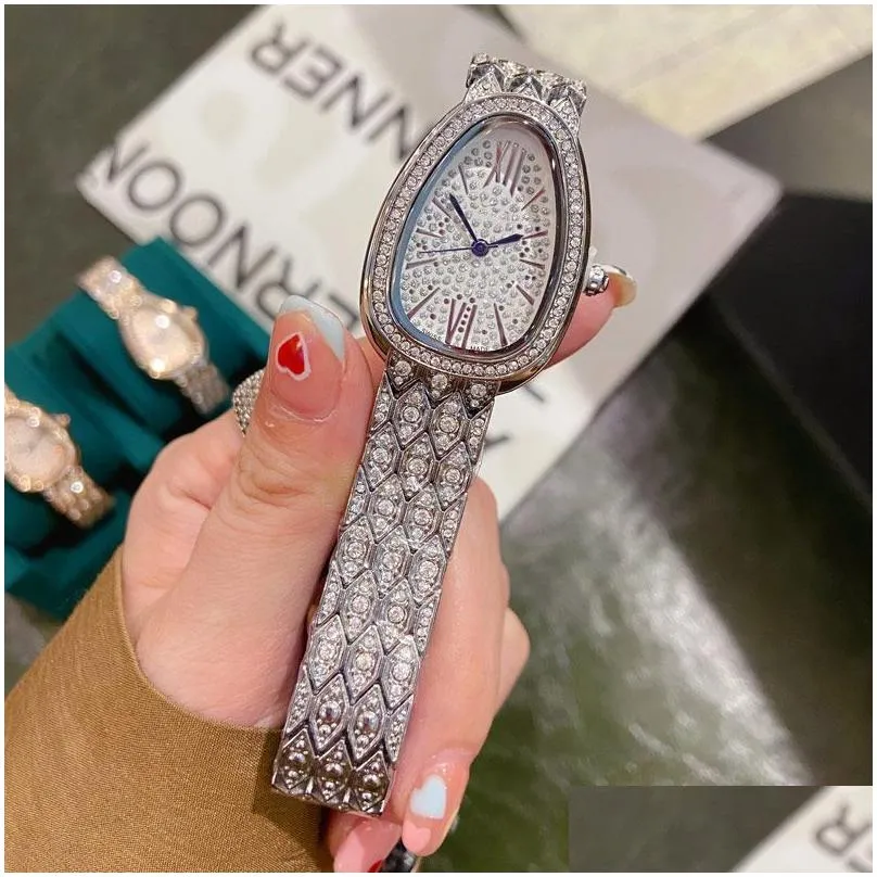 Women`S Watches All Diamond Women Watches Top Esigner Luxury Lady Watch Fashion Wristwatches For Womens Birthday Christmas Valentines Dhkti