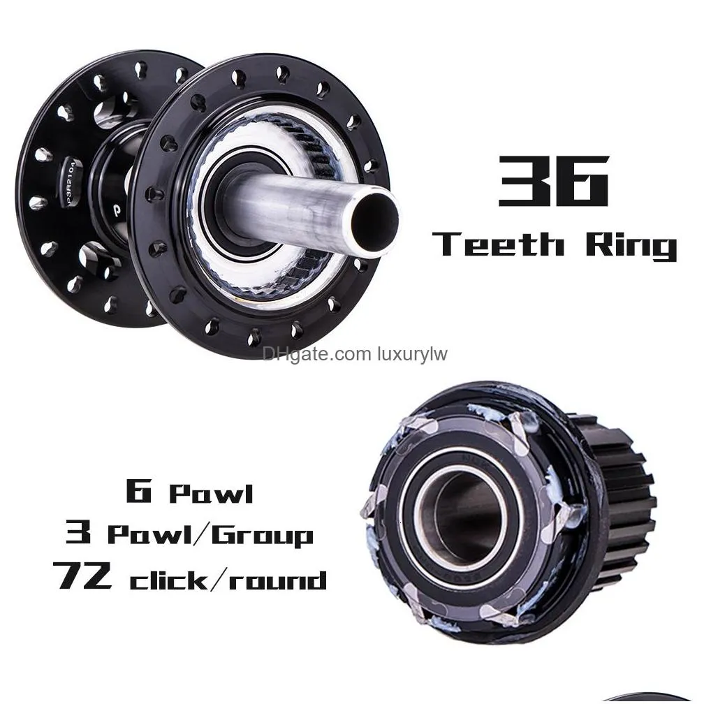 Bike Groupsets Ztto Mountain Hub 32 Holes 6 Pawls Disc Brake Bearing 10 11 12 Speed Xd Thru Axle Quick Release Bicycle Wheel 142 Drop Ot6Co