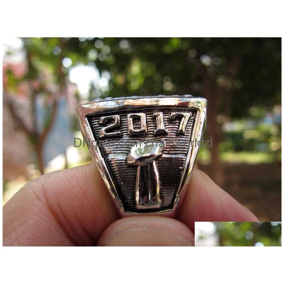 2017 fantasy american football championship ring men fan souvenir gift wholesale 2019 drop 