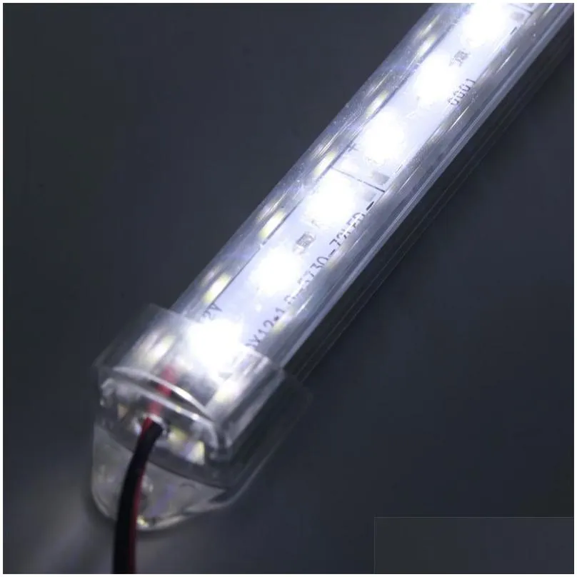 super bright hard rigid bar light dc12v 36 72 led smd 5630/5730 aluminum alloy led strip light for cabinet led with cover