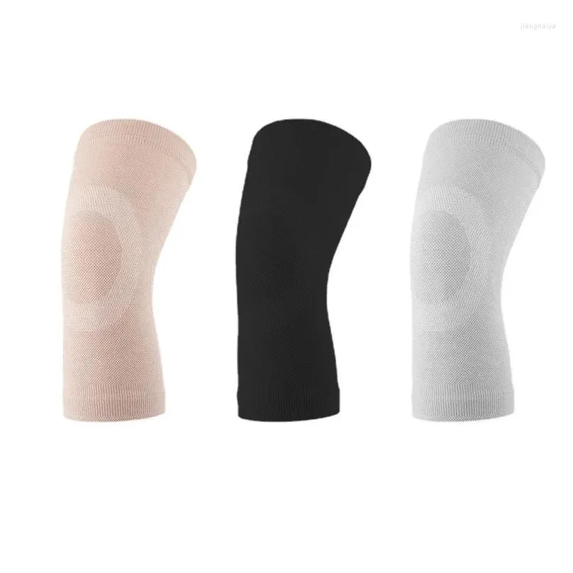 knee pads 1 pair thermal non-slip elastic brace support protector warmer legging stockings wraps