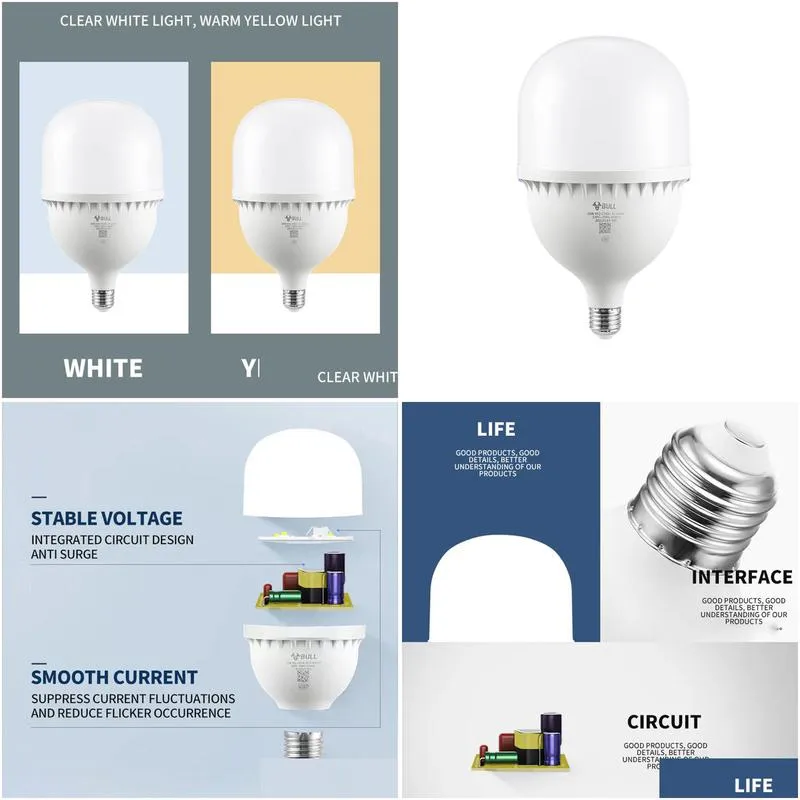 Other Home Appliances 50W Column Lamp Electric Light Appliances Lighting Supplies Drop Delivery Home Garden Home Appliances Dh9Q7