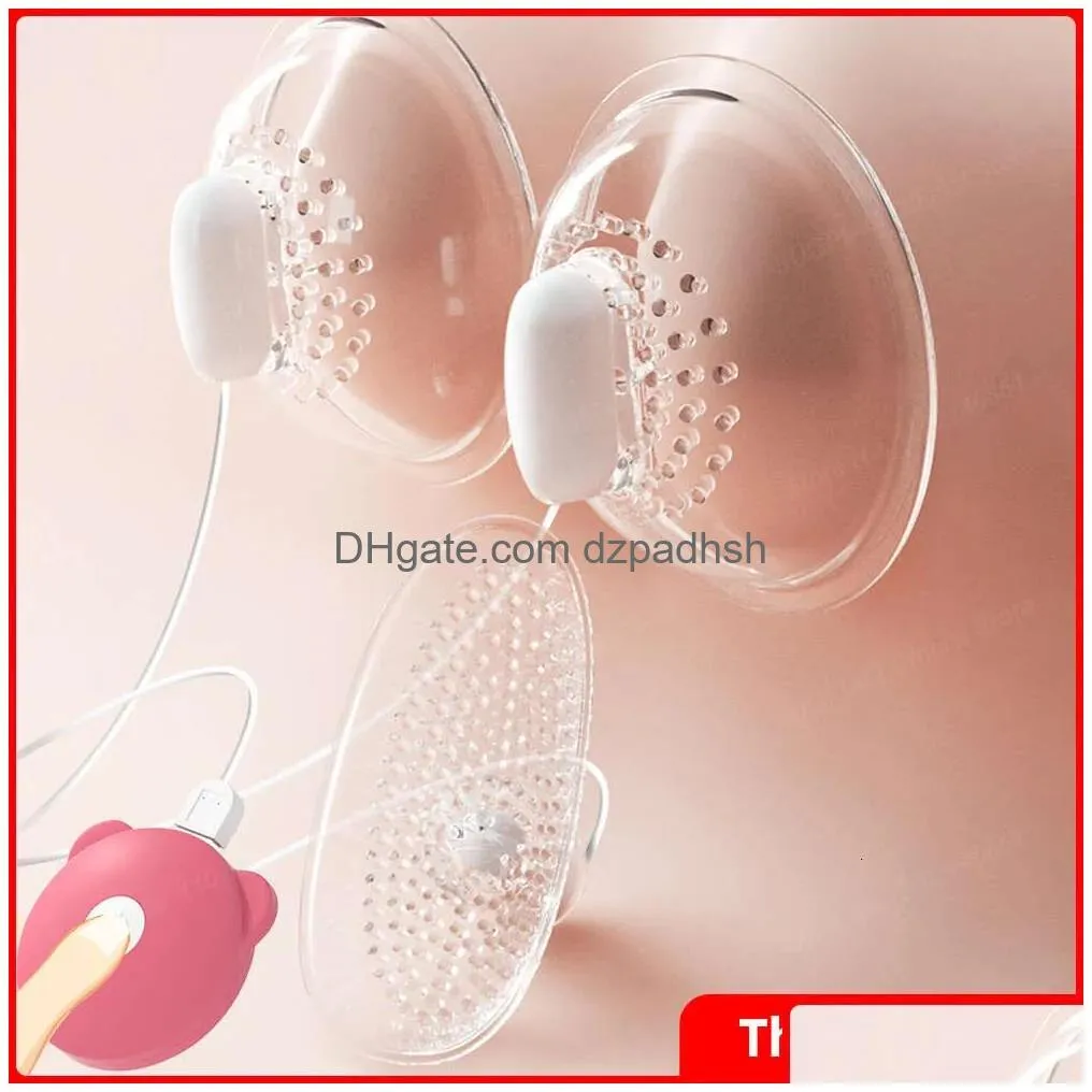 breast enlargement stimulation nipple vagina clitoris sucker for women clit vibrator vacuum pump cover adult masturbator toy