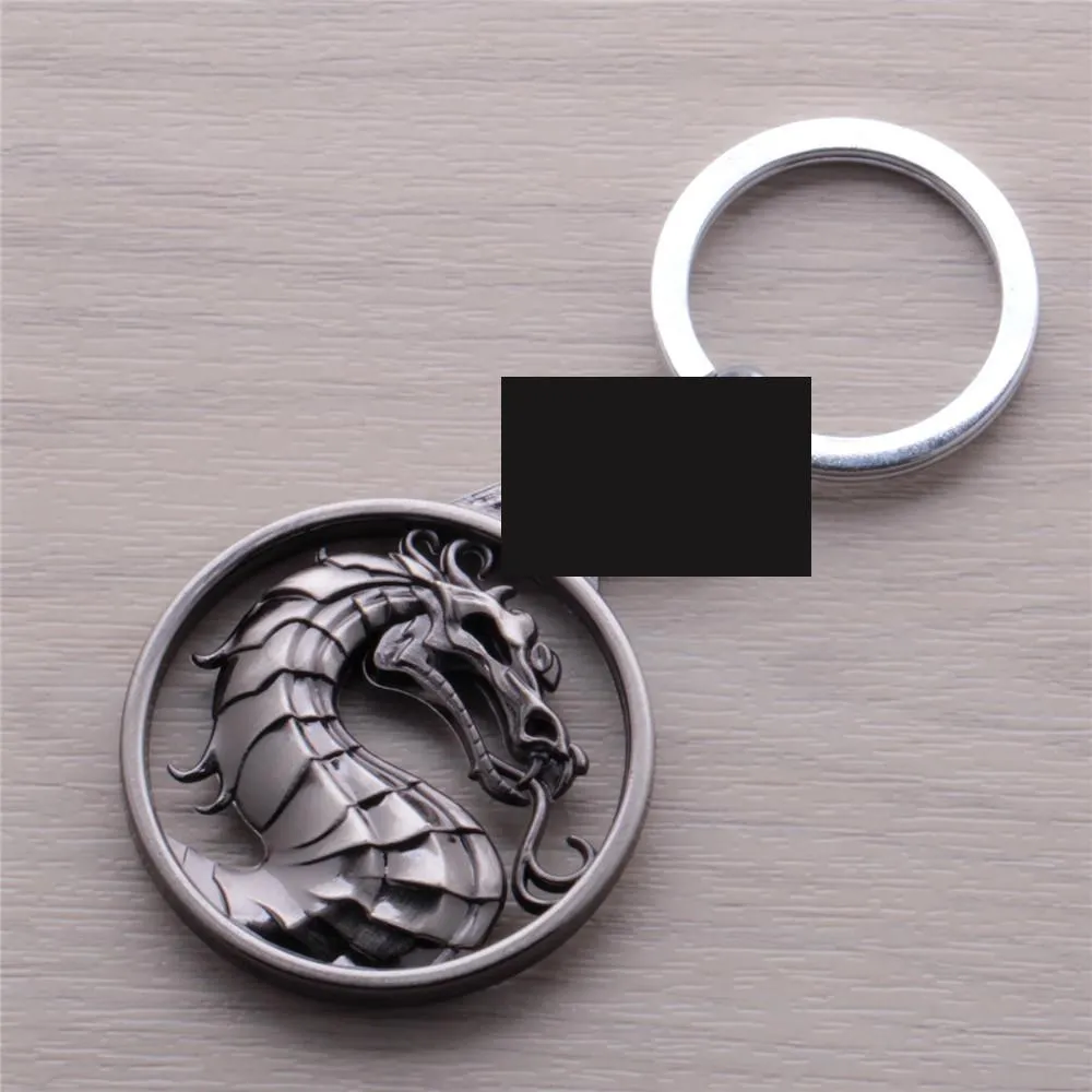 mortalkombat mortalkombat empire fighting game logo necklace keychain