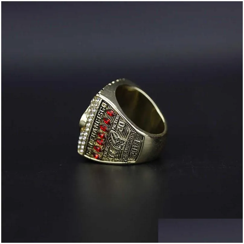 Band Rings New San Fran 49 Person Championship Ring Drop Delivery Jewelry Ring Dhl4Q