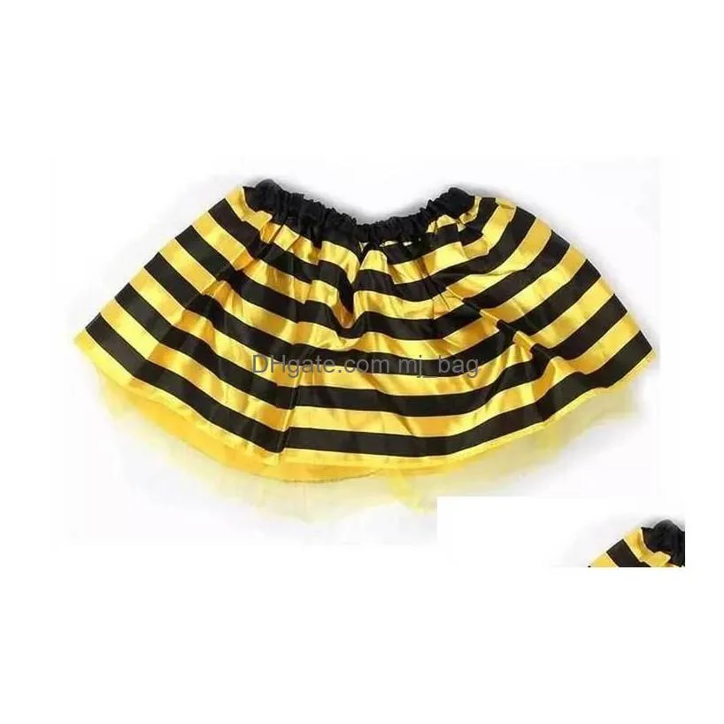 Other Event & Party Supplies Other Event Party Supplies Kids Fairy Ladybug Bee Wing Costume Set Fancy Dress Cosplay Wings Tutu Skirt W Dhnb2