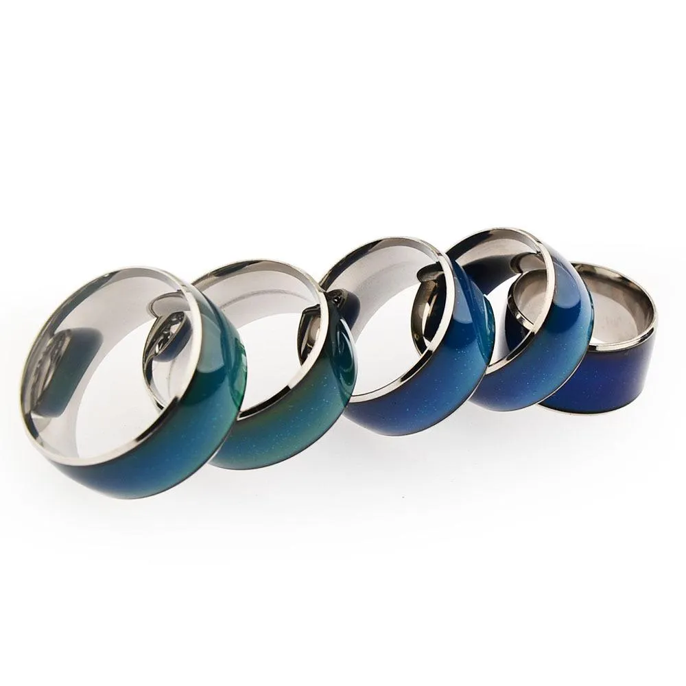 stainless steel color-changing lock ring adult sex toys metal lock ring male penis exercise ring